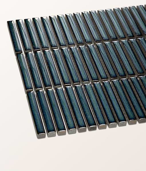 Bamboo Porcelain Mosaic Verdigris