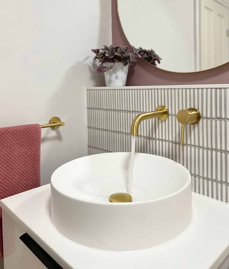 Bamboo Porcelain Mosaic White