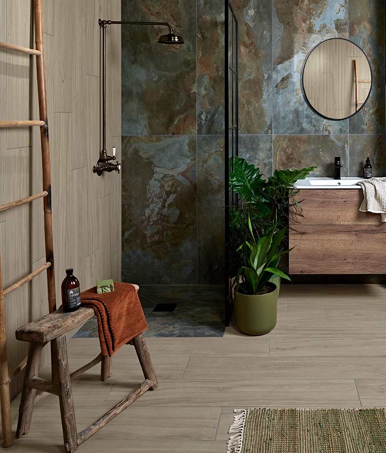 Beach Hut Fluted Porcelain Caramel