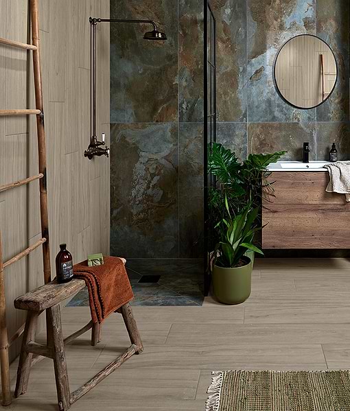 Beach Hut Fluted Porcelain Caramel