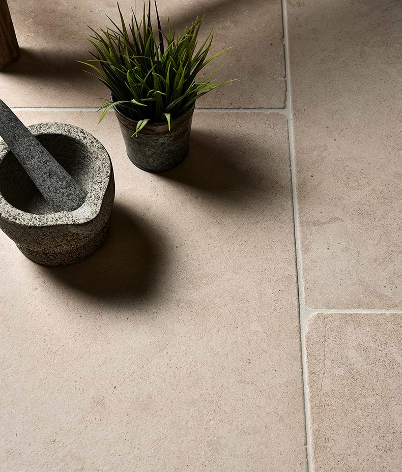 Blandford Limestone Tumbled Finish