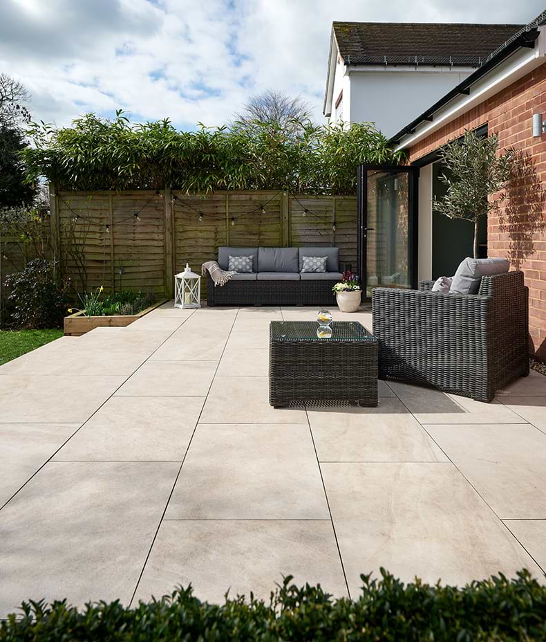 Blenheim Paving Porcelain White