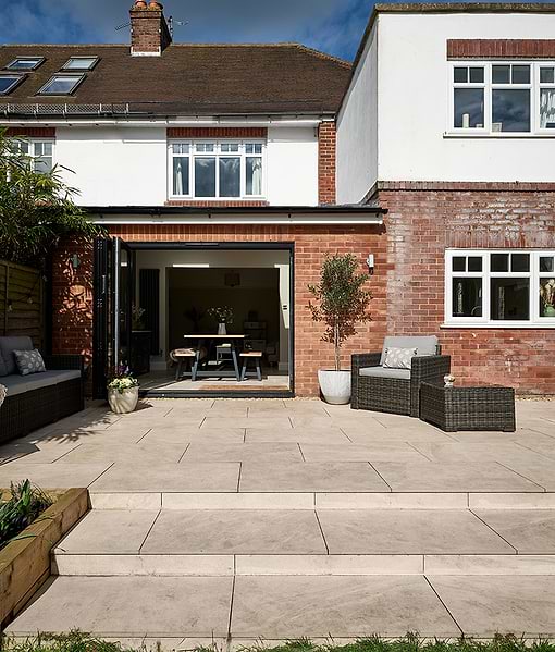 Blenheim Paving Porcelain White