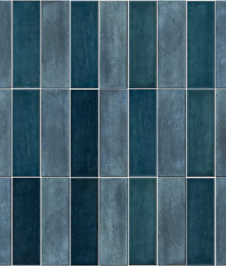 Petite Porcelain Matt Blue