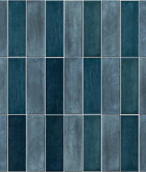 Petite Porcelain Matt Blue