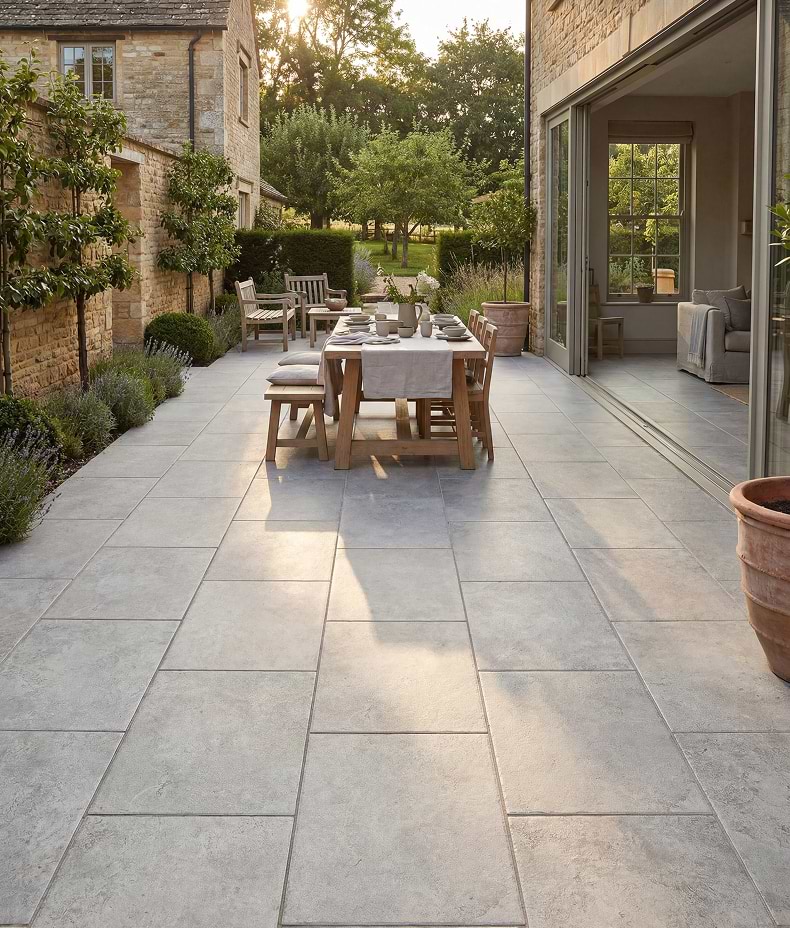 Brit Stone Pennant Porcelain Paving