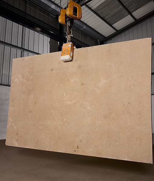 Buscot Limestone Acid Etched Slab