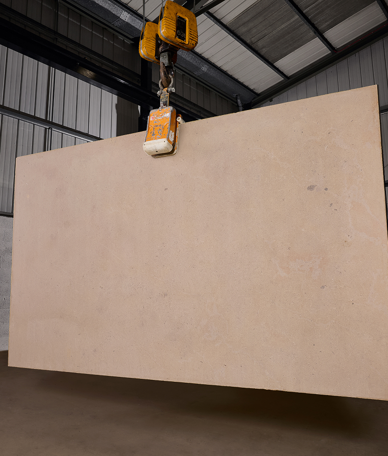 Buscot Limestone Dry Etched Slab