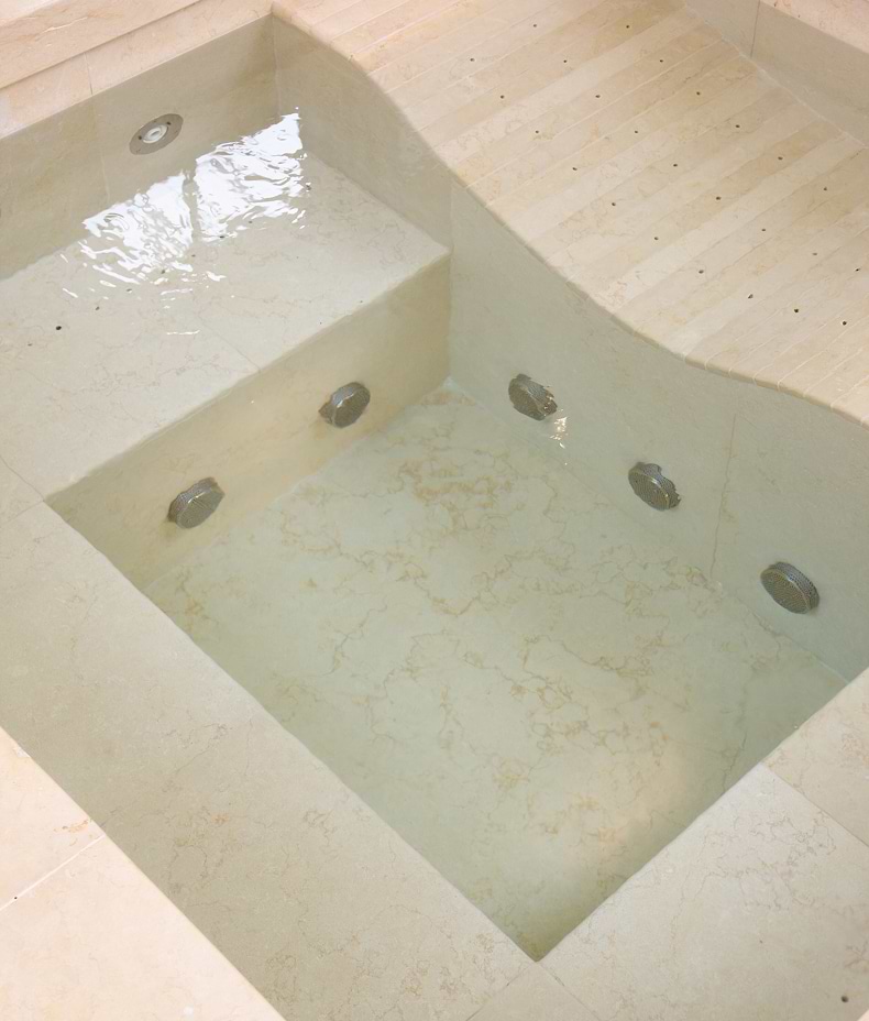Buscot Limestone Dry Etched Slab
