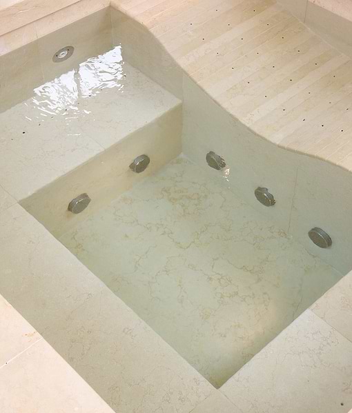 Buscot Limestone Dry Etched Slab