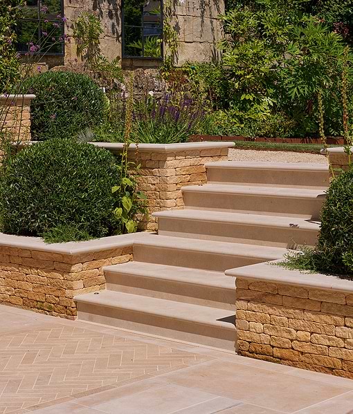 Buscot Limestone Parquet Tumbled & Etched Finish