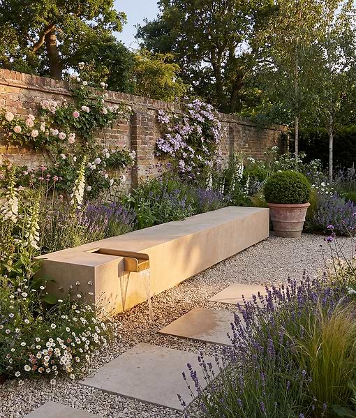 Buscot Limestone Paving Tumbled & Etched Finish