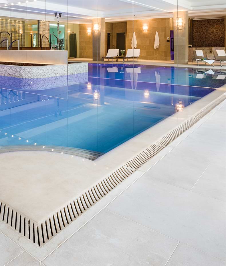 Buscot Limestone Etched Paving