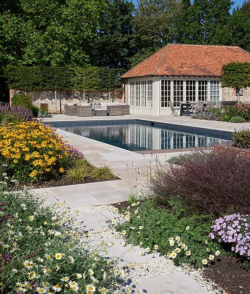 Buscot Limestone Etched Paving