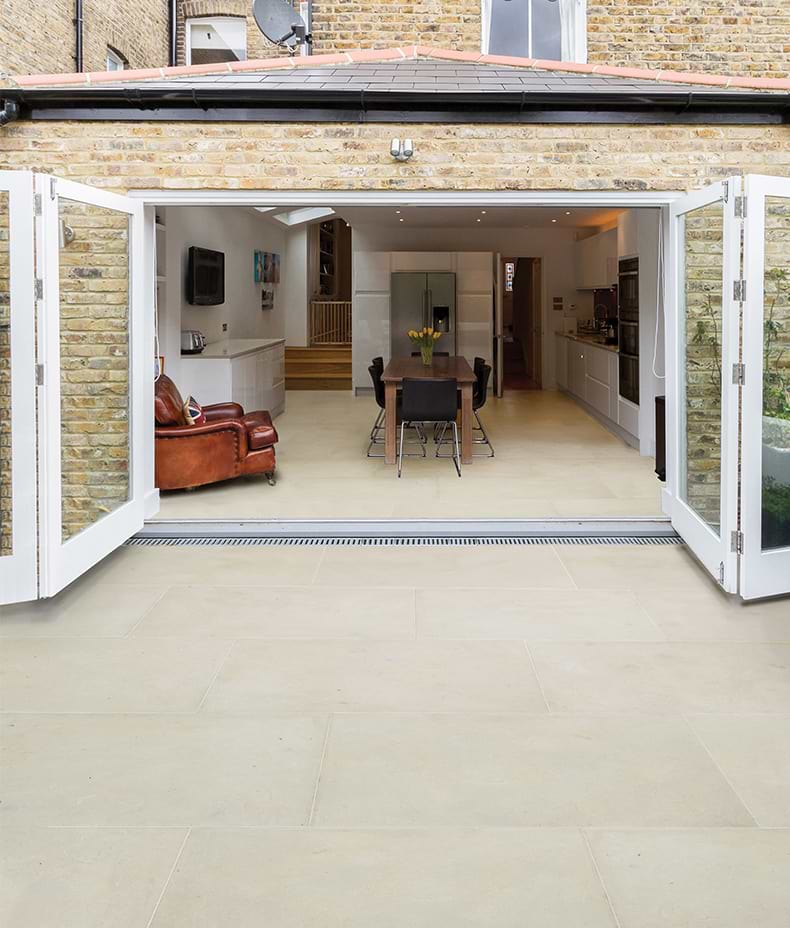 Buscot Limestone Etched Paving