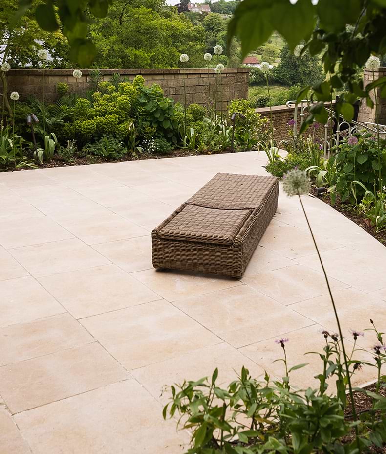 Buscot Limestone Tumbled & Etched Finish
