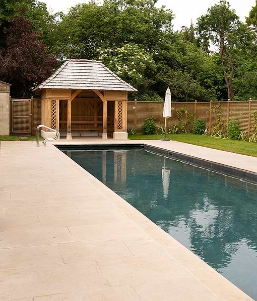 Buscot Limestone Etched Bullnose Coping
