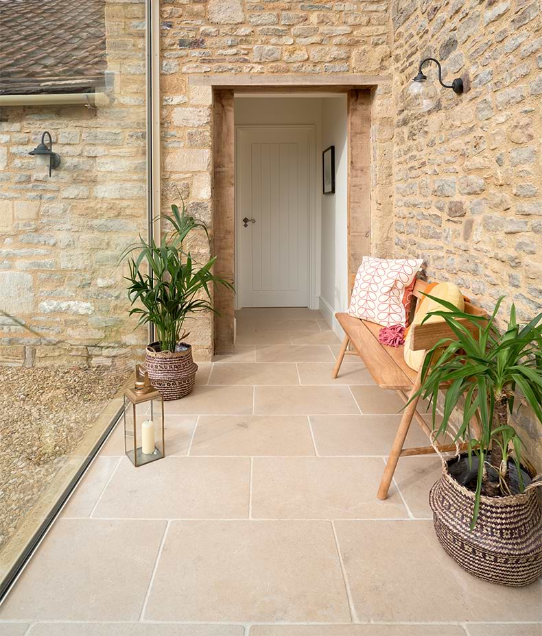 Buscot Limestone Tumbled Finish