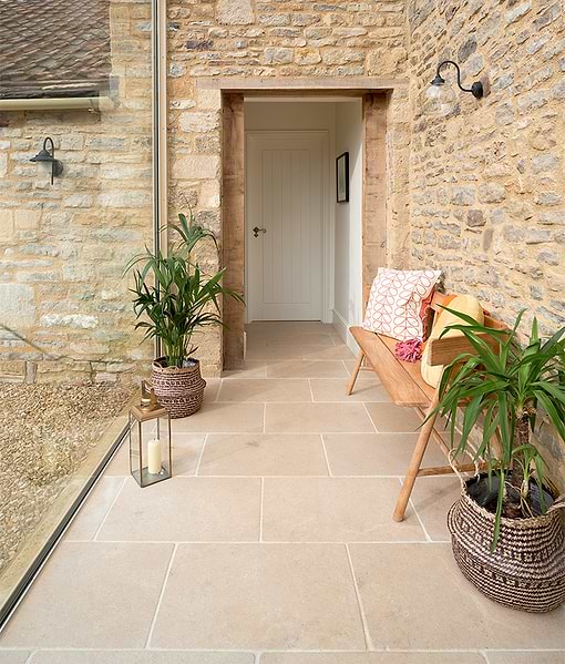 Buscot Limestone Tumbled Finish