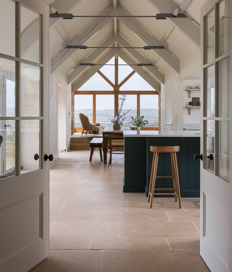 Buscot Limestone Tumbled Finish