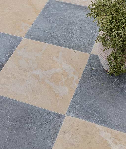 Buscot Limestone Tumbled & Etched Finish