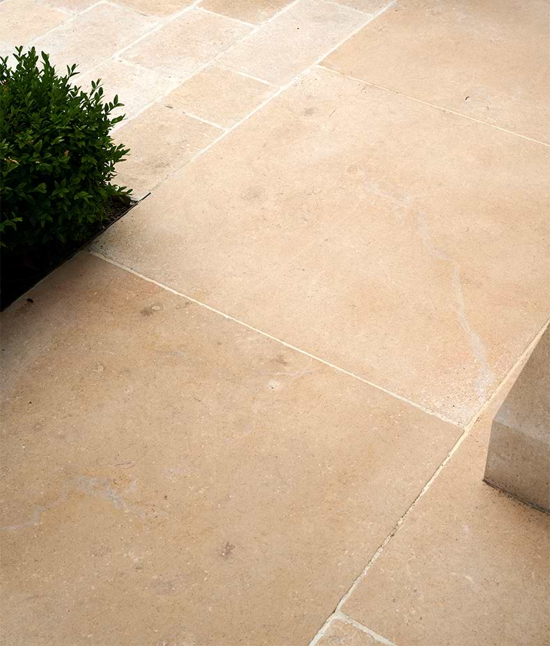 Buscot Limestone Tumbled & Etched Finish