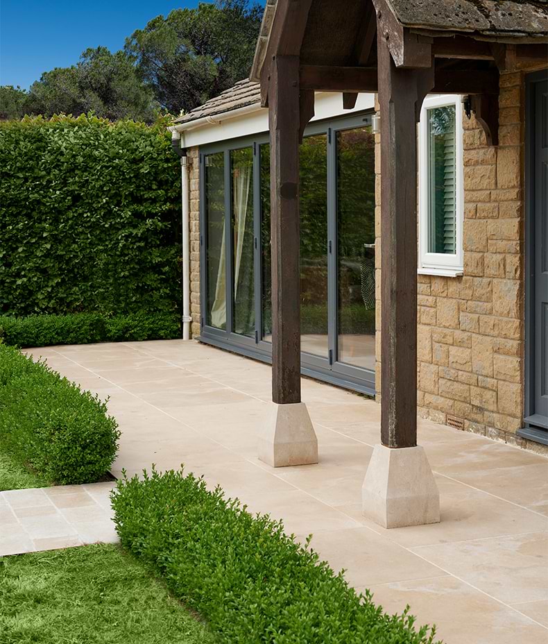 Buscot Limestone Tumbled & Etched Finish