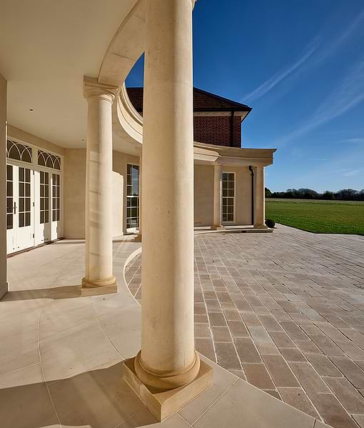 Buscot Limestone Cobbles Tumbled & Etched Finish