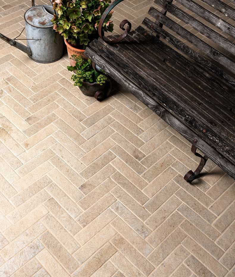 Buscot Porcelain Parquet Textured