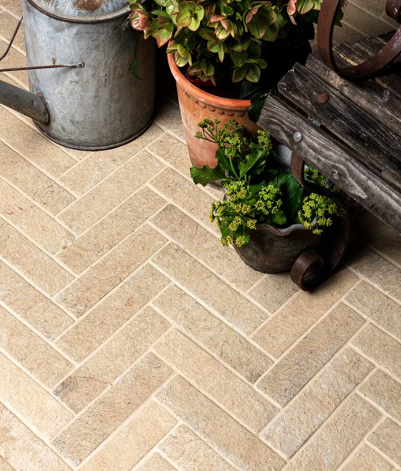 Buscot Porcelain Parquet Textured