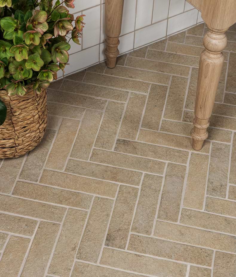 Buscot Porcelain Parquet Textured