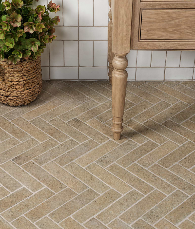 Buscot Porcelain Parquet Textured