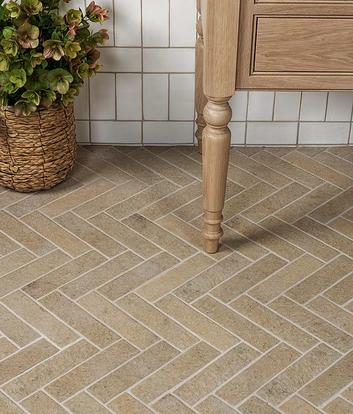 Buscot Porcelain Parquet Textured