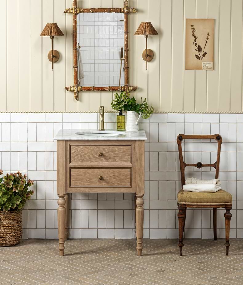 Buscot Porcelain Parquet Textured