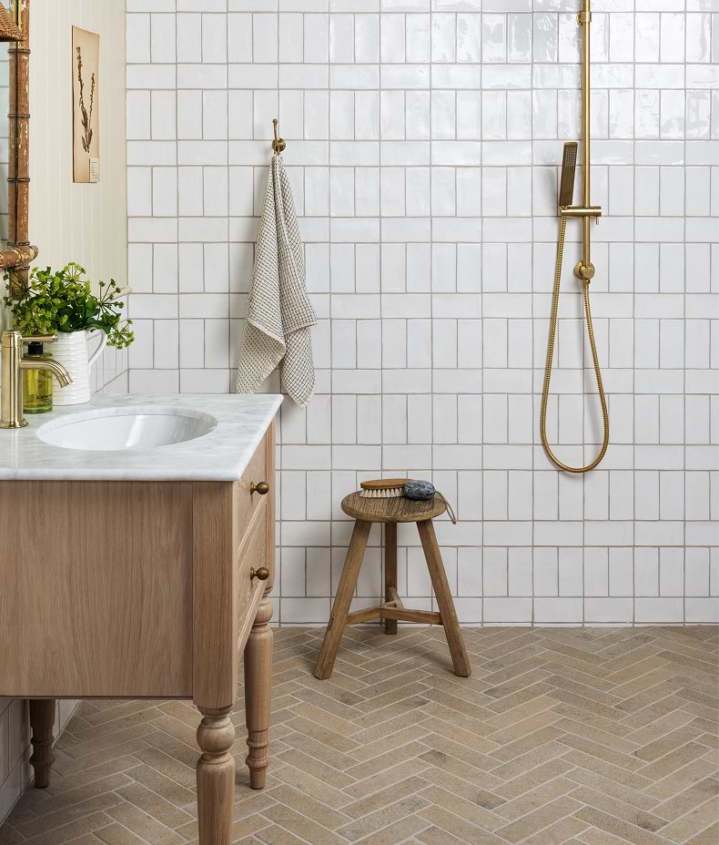 Buscot Porcelain Parquet Textured