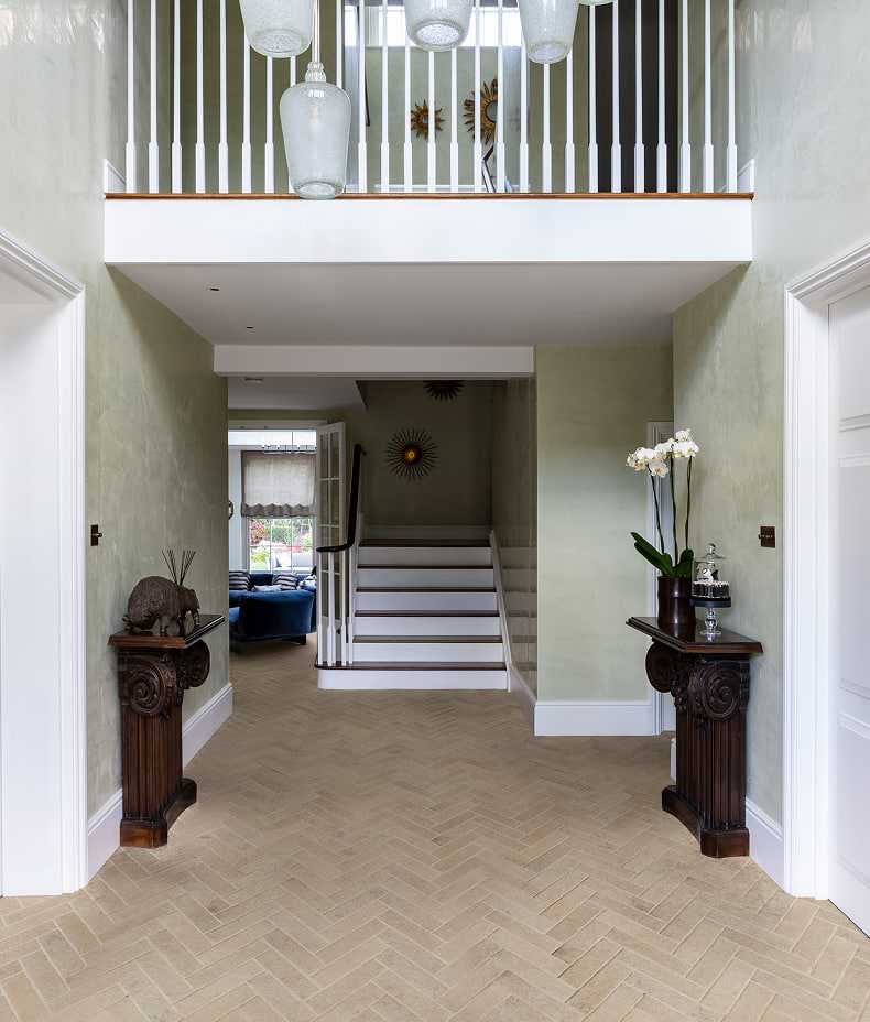 Buscot Porcelain Parquet Textured