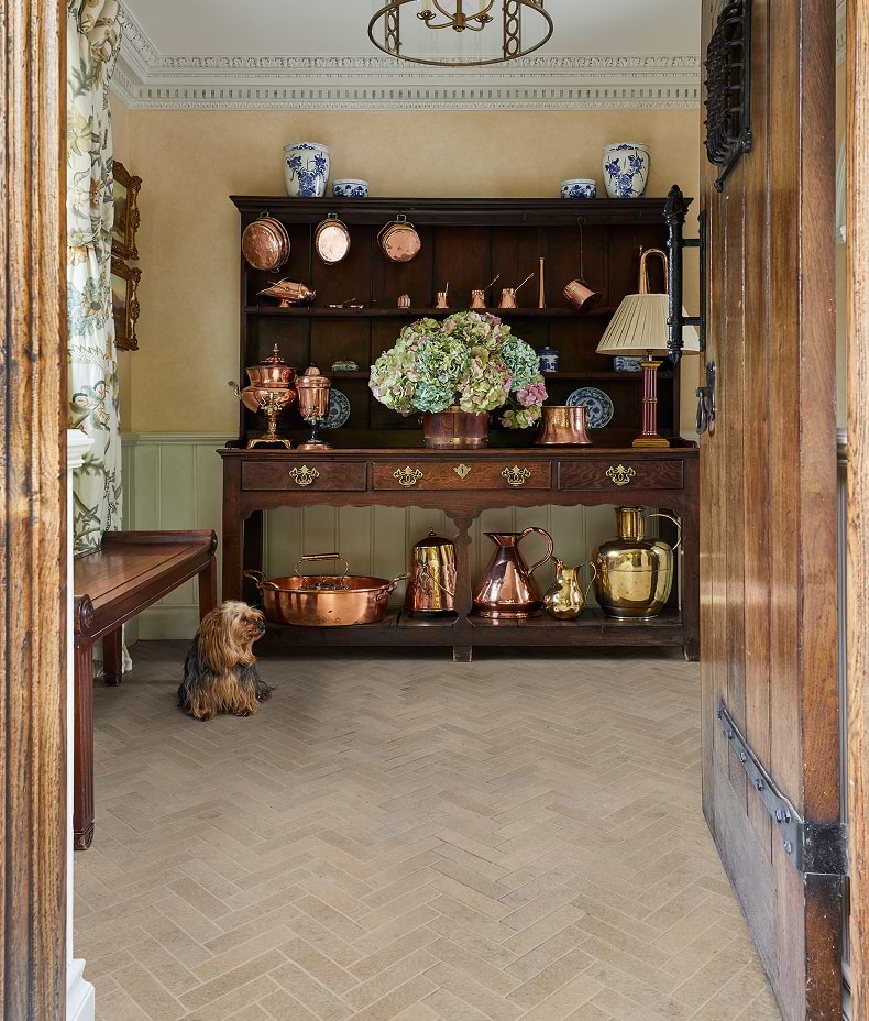 Buscot Porcelain Parquet Textured