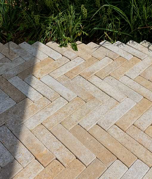 Buscot Limestone Klinkers Tumbled & Etched