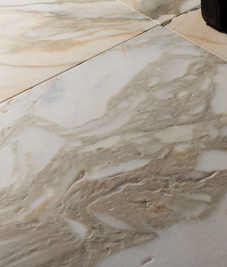 Calacatta Oceana Fantasy Leathered & Aged 61 X 61 X 2.0cm