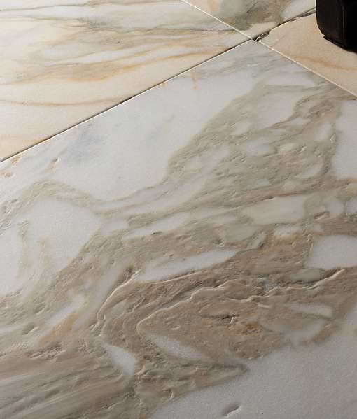 Calacatta Oceana Fantasy Leathered & Aged 61 X 61 X 2.0cm
