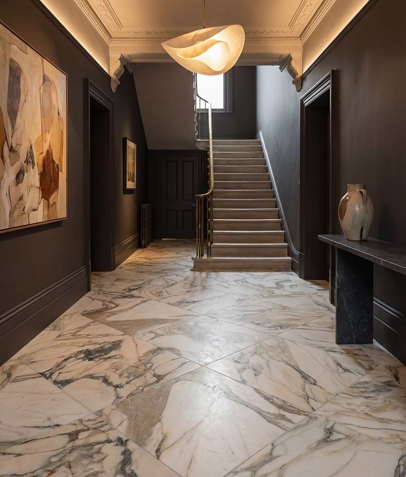 Calacatta Oceana Fantasy Leathered & Aged 61 X 61 X 2.0cm