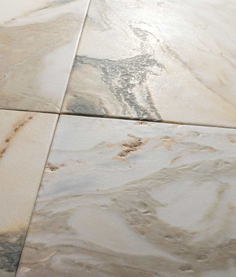 Calacatta Oceana Fantasy Leathered & Aged 61 X 61 X 2.0cm