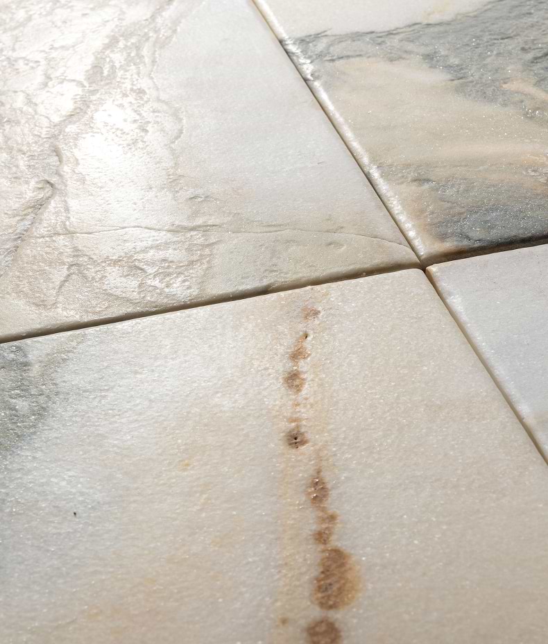 Calacatta Oceana Fantasy Leathered & Aged 61 X 61 X 2.0cm