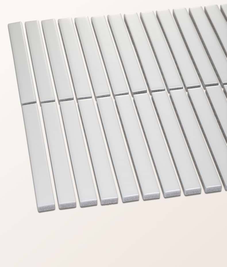 Candy Cane Porcelain Mosaic Peppermint