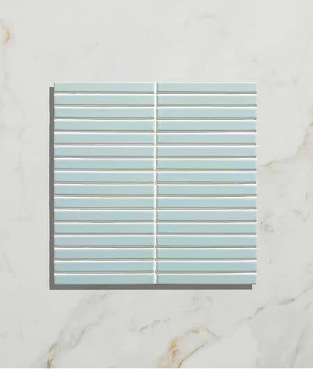 Candy Cane Porcelain Mosaic Wintergreen