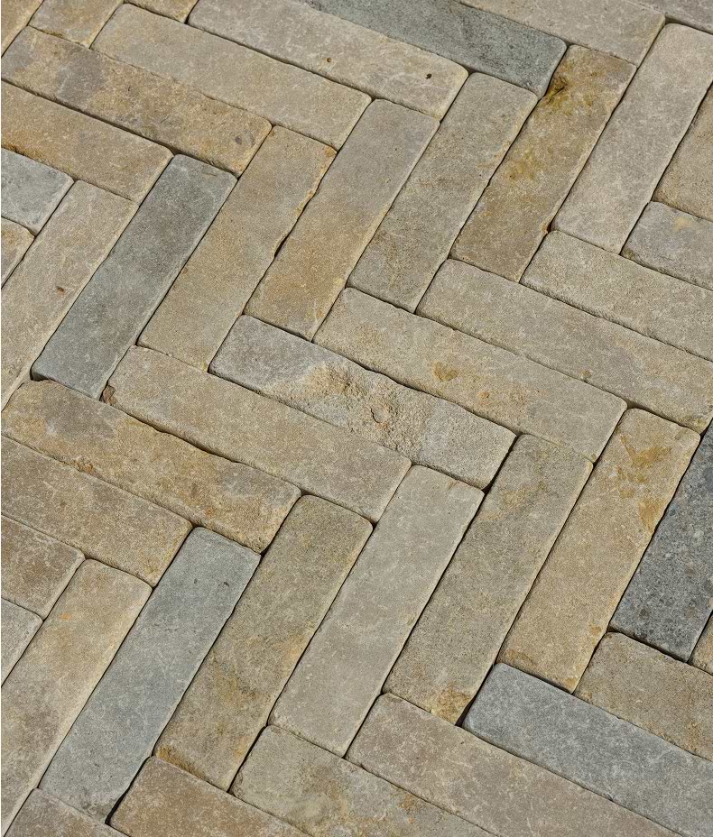 Castilan Limestone Klinkers Tumbled