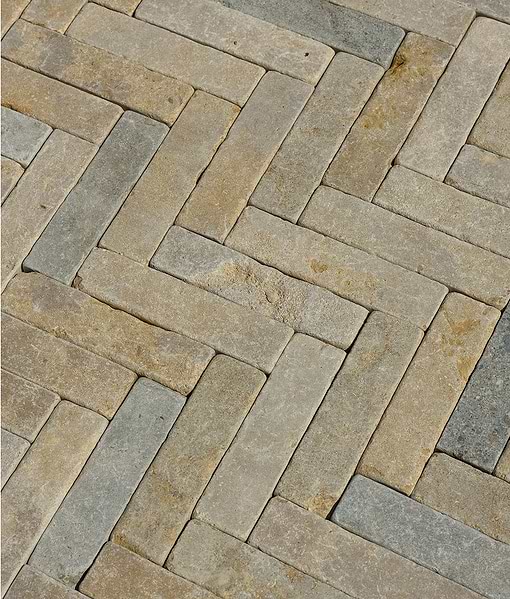 Castilan Limestone Klinkers Tumbled