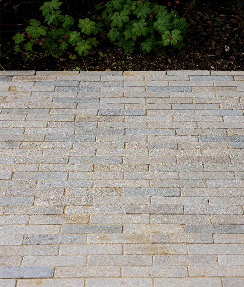 Castilan Limestone Klinkers Tumbled