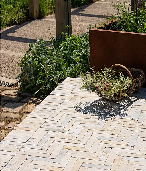 Castilan Limestone Klinkers Tumbled