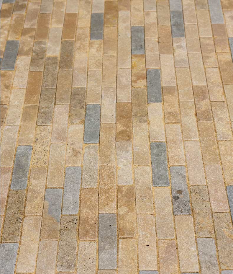 Castilan Limestone Klinkers Tumbled
